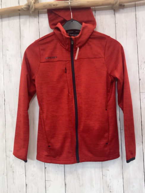 Bauer Joggingjacke Gr. 146  rost schwarzer Reißverschluss