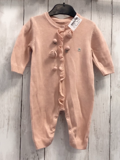 Pierre Cardin  Overall  Gr. 68  rosa Strick Rüschen 