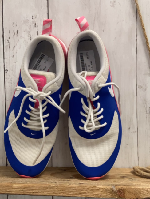 Nike  Schuhe  Gr. 39  weiß blau rosa 