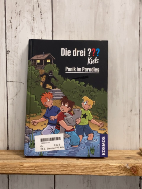 Die drei??? Kids  Buch Panik im Paradies 