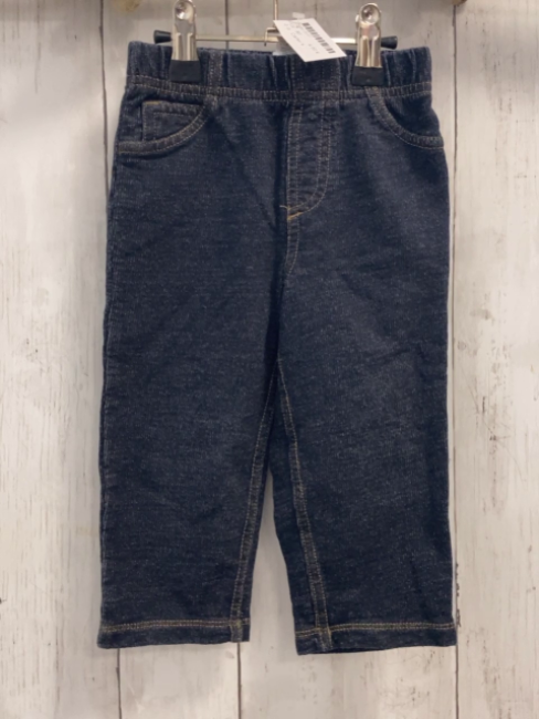 Carter´s  Jeggings  Gr. 80  blau orange Nähte 