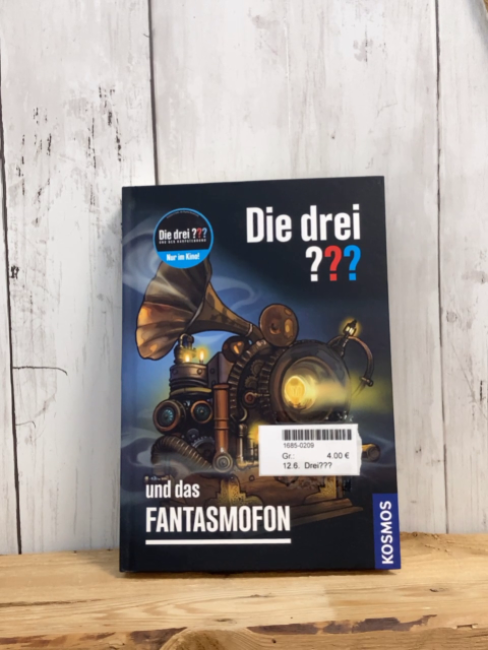 Drei???  Buch und das Fantasmofon 