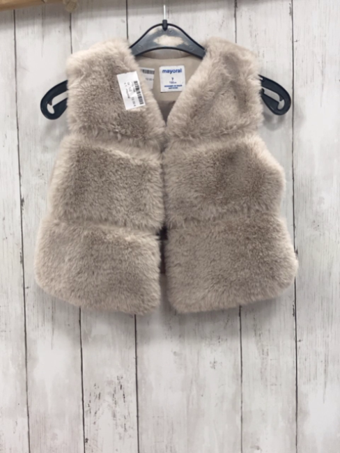 mayoral  Weste  Gr. 122  hellgrau Fell 