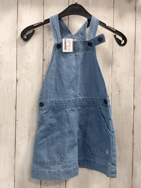 Petit Bateau  Kleid  Gr. 116  blau Jeans 