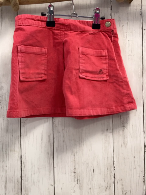 Petit Bateau  Rock Gr. 116  rot Kord 