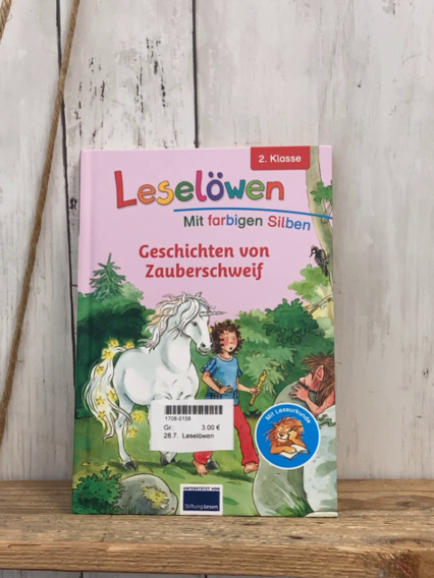 Leselöwen  Buch Geschichten von Zauberschweif 