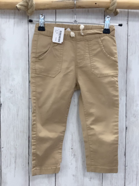   Hose  Gr. 86  beige Gummizugbund mit Kordel 