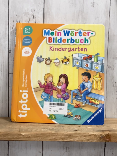 Tip Toi  Pappbuch Mein Wörter-Bilderbuch Kindergarten 