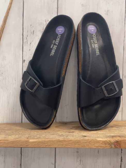 Josef Seibel  Pantolette  Gr.  40  schwarz 