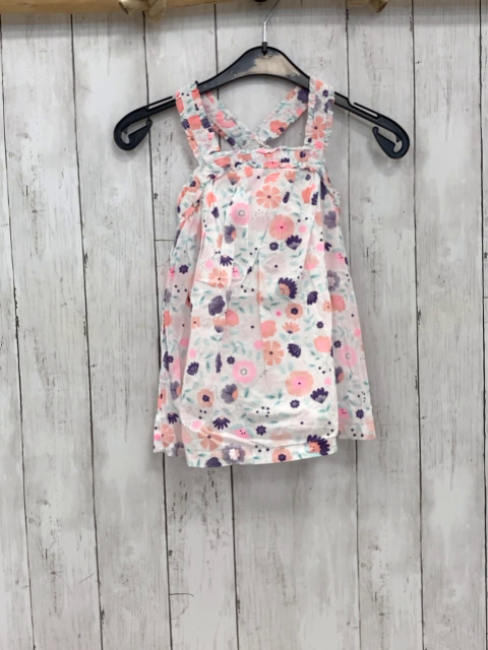 Sergent Major  Kleid  Gr. 98  weiß Blumen 