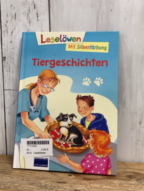 Leselöwen  Buch Tiergeschichten 