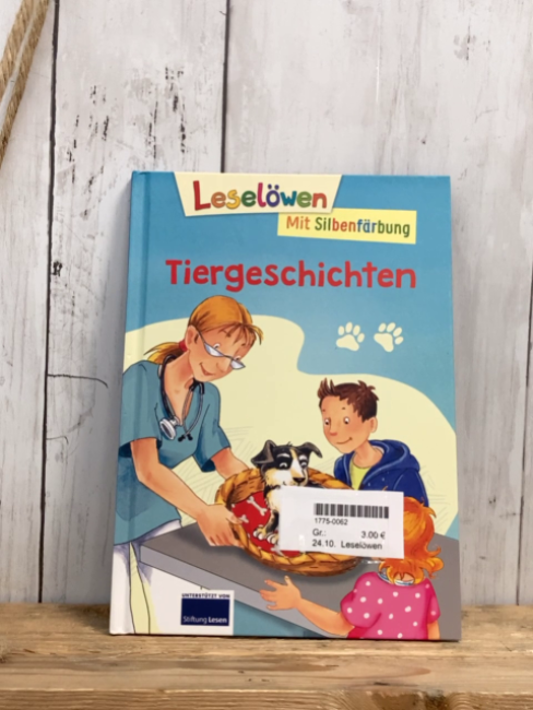 Leselöwen  Buch Tiergeschichten 