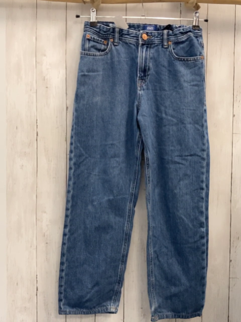 Jack & Jones  Hose  Gr. 152  blau Jeans Bund verstellbar 