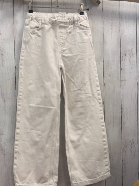Mango  Hose  Gr. 140  weiß Gummizugbund mit Kordel 