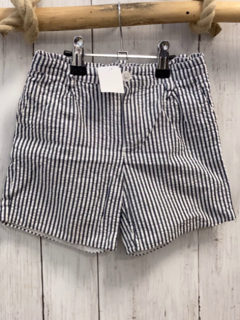 Gocco  Shorts  Gr. 104  grau weiße Streifen Struktur 