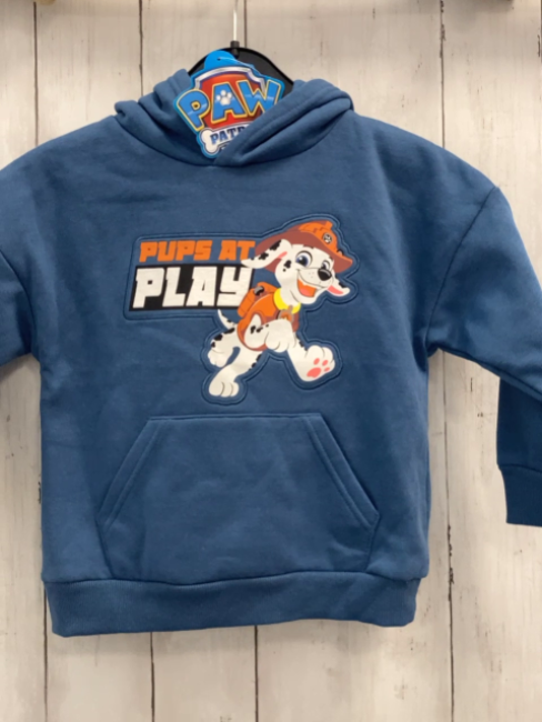 Paw Patrol  Pullover  Gr. 104  hellblau Paw Patrol Kapuze 