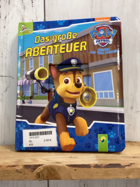   Pappbuch Paw Patrol Das große Abenteuer 