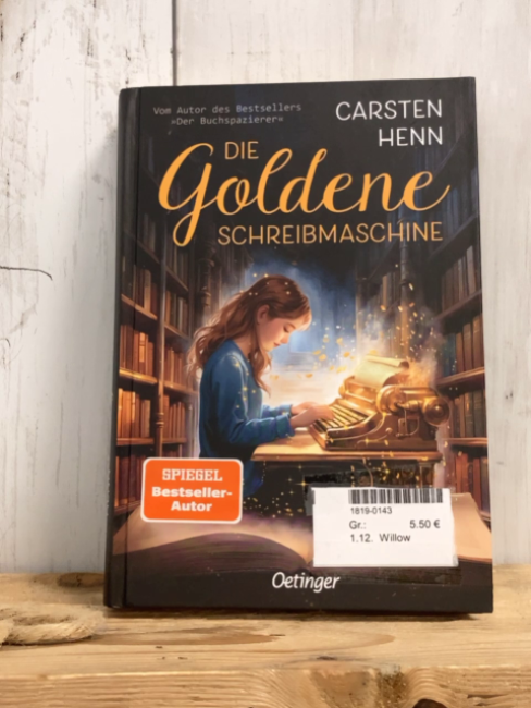 Willow  Buch Die Goldene Schreibmaschine 
