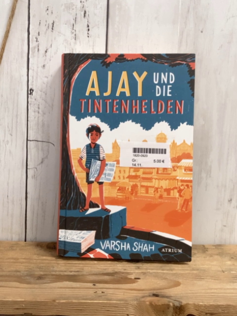  Buch Ajay und die Tintenhelden 