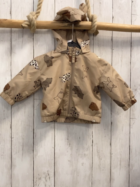 H&M Jacke Gr. 68  beige Tiere Ohren