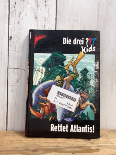 Drei??? Kids  Buch Rettet Atlantis 