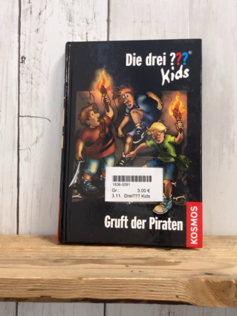 Drei??? Kids  Buch Gruft der Piraten