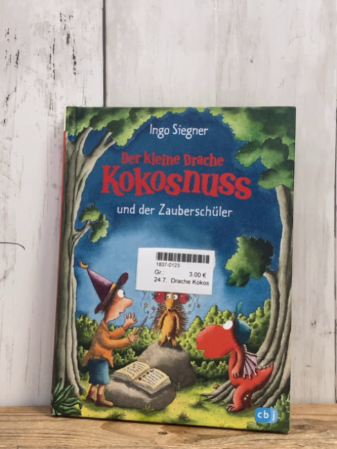 Drache Kokosnuss  Buch .... und der Zauberschüler 