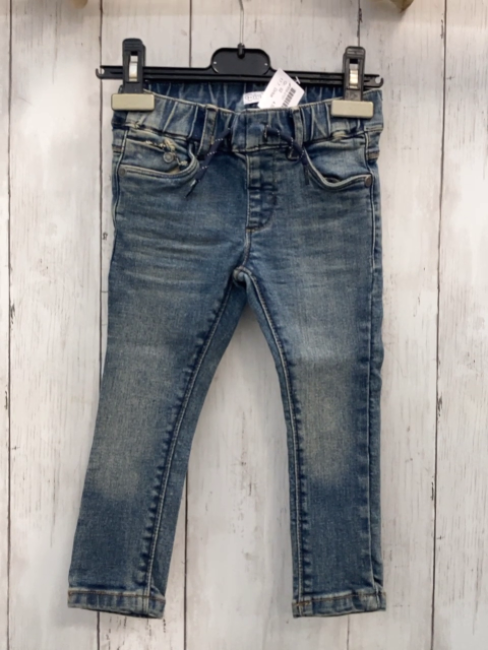 Dirkje Hose Gr. 92  blau Jeans Kordel