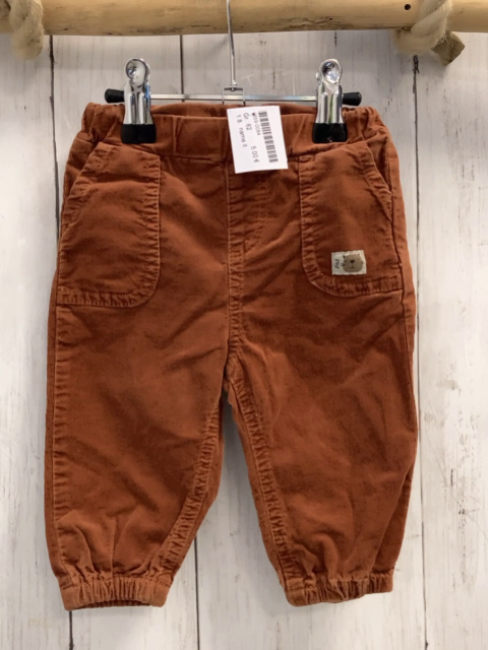 name it Hose Gr. 62  rotbraun Kord Bund verstellbar