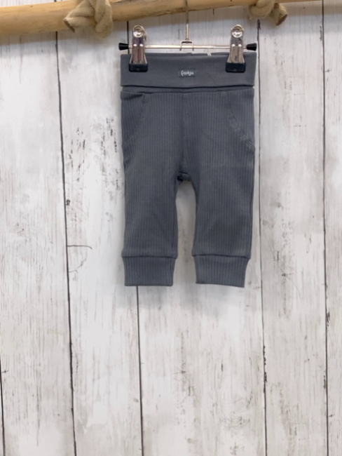 neu Feetje  Leggings  Gr. 56  grau Rippen 