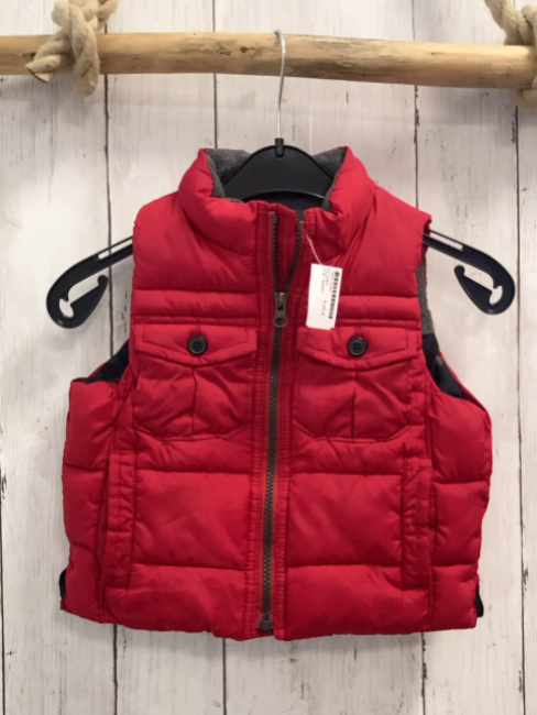 GAP  Weste  Gr. 92  rot 