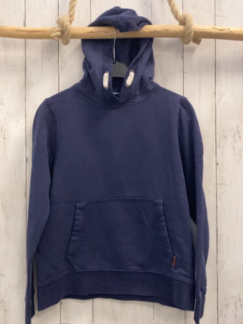 Tom Tailor  Pullover  Gr. 164  blau Kapuze Bauchtasche 