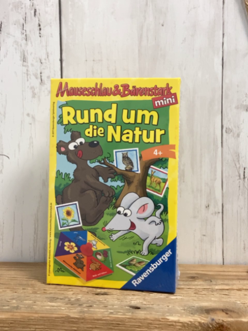 neu  Spiel  Mauseschlau & Bärenstak Rund die Natur 