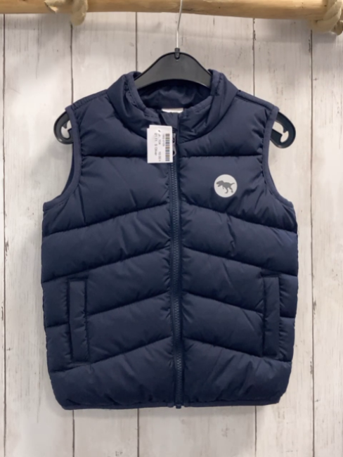 S´Oliver  Winterweste  Gr. 104  blau 