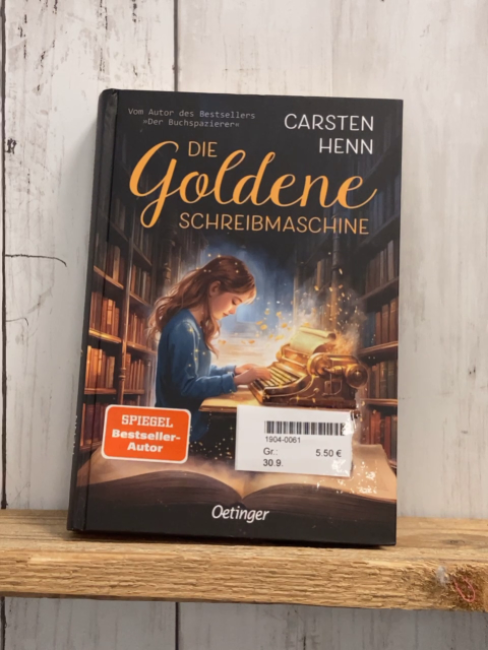   Buch Die Goldene Scheibmaschine 