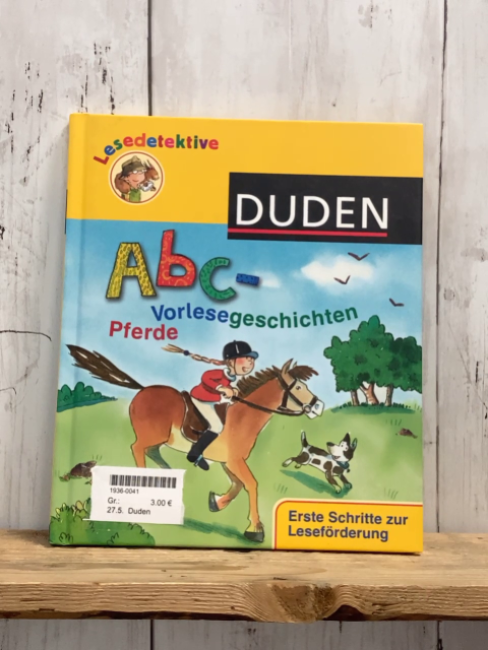 Duden  Buch ABC- Vorlesegeschichten Pferde 
