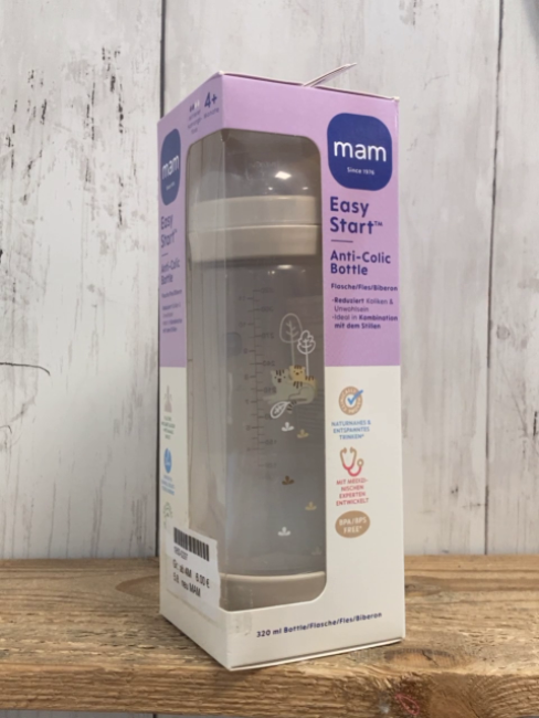 neu MAM Babyflasche  Gr. ab 4M  320 ml im Karton