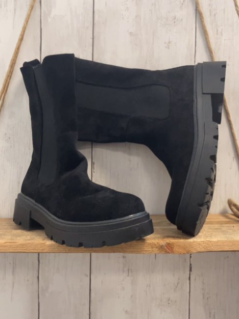   Stiefel  Gr. 38  Schwarz 