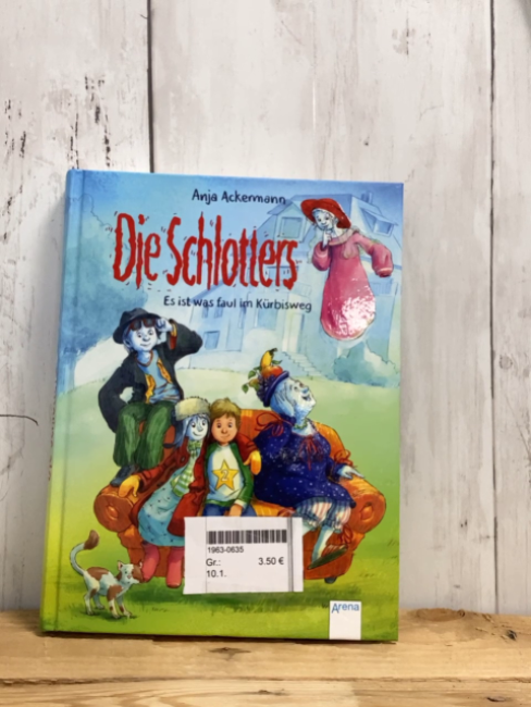   Buch Die Schlotters Es ist was faul im Kürbisweg