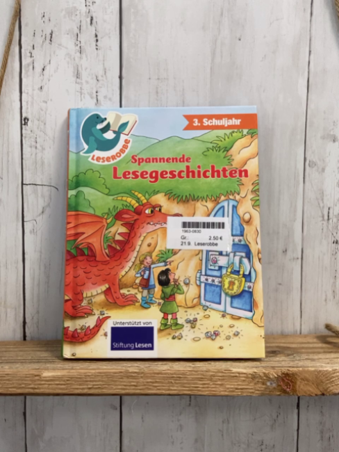 Leserobbe  Buch Spannende Lesegeschichten 