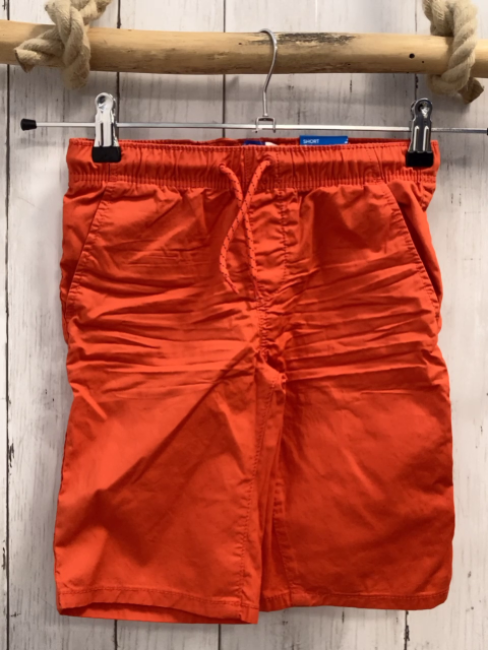 neu Okaidi  Shorts  Gr. 128  hellrot mit Kordel 