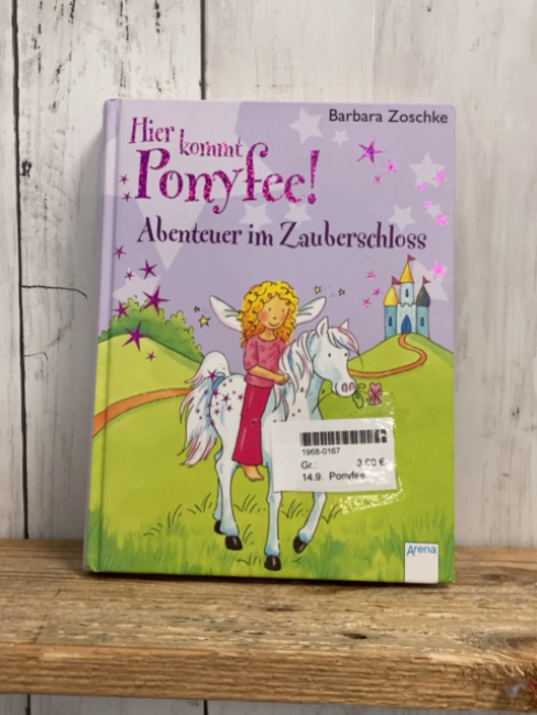Ponyfee  Buch Abenteuer im Zauberschloss 