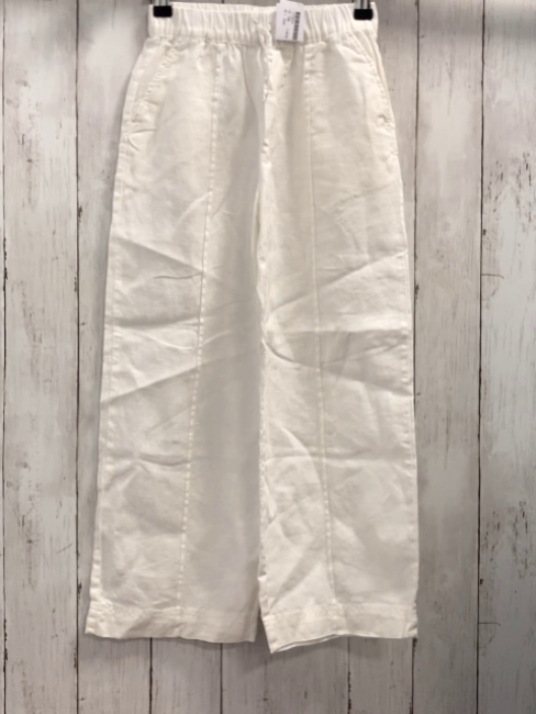 Zara  Hose  Gr. 134  weiß Gummizugbund mit Kordel 