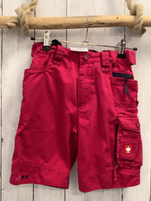 Engelbert Strauß  Shorts  Gr. 122/128  pink aufgesetzte Taschen 