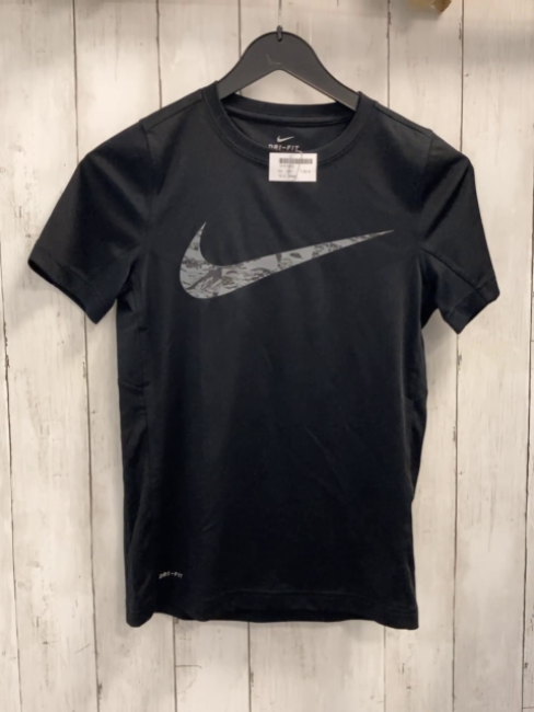 Nike  Sportshirt  Gr. 140  schwarz graues Label 