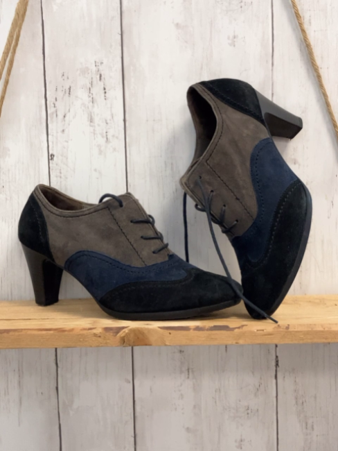 Gabor  Schuhe  Gr. 39  schwarz blau grau 