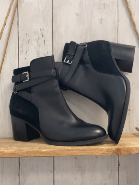 Ralph Lauren  Stiefeletten  Gr. 39  schwarz 