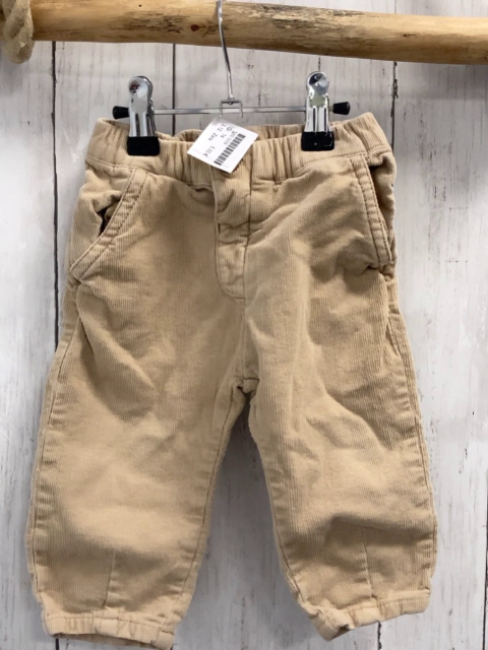 Zara  Hose  Gr. 74  beig Kord Bund verstellbar 