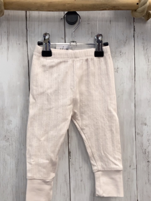 zara Leggings Gr. 68  rosa Lochmuster