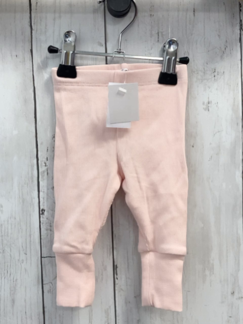 zara Leggings Gr. 56  rosa gerippt